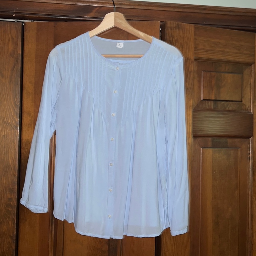 Light Blue Blouse